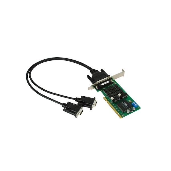 2Port Upci Board, W/ Db9M Cable, Rs-422/485, Low Profile